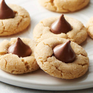 Peanut Butter Blossom Cookies